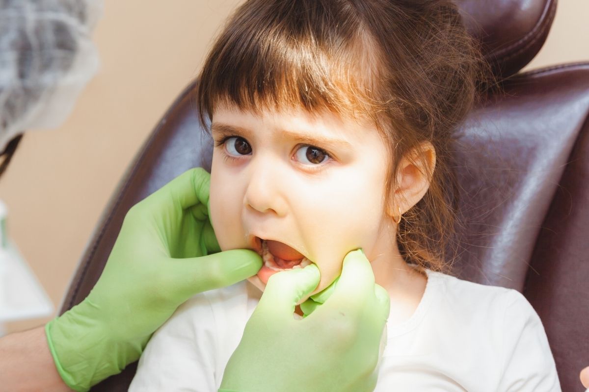 cooked baby tooth evaluation